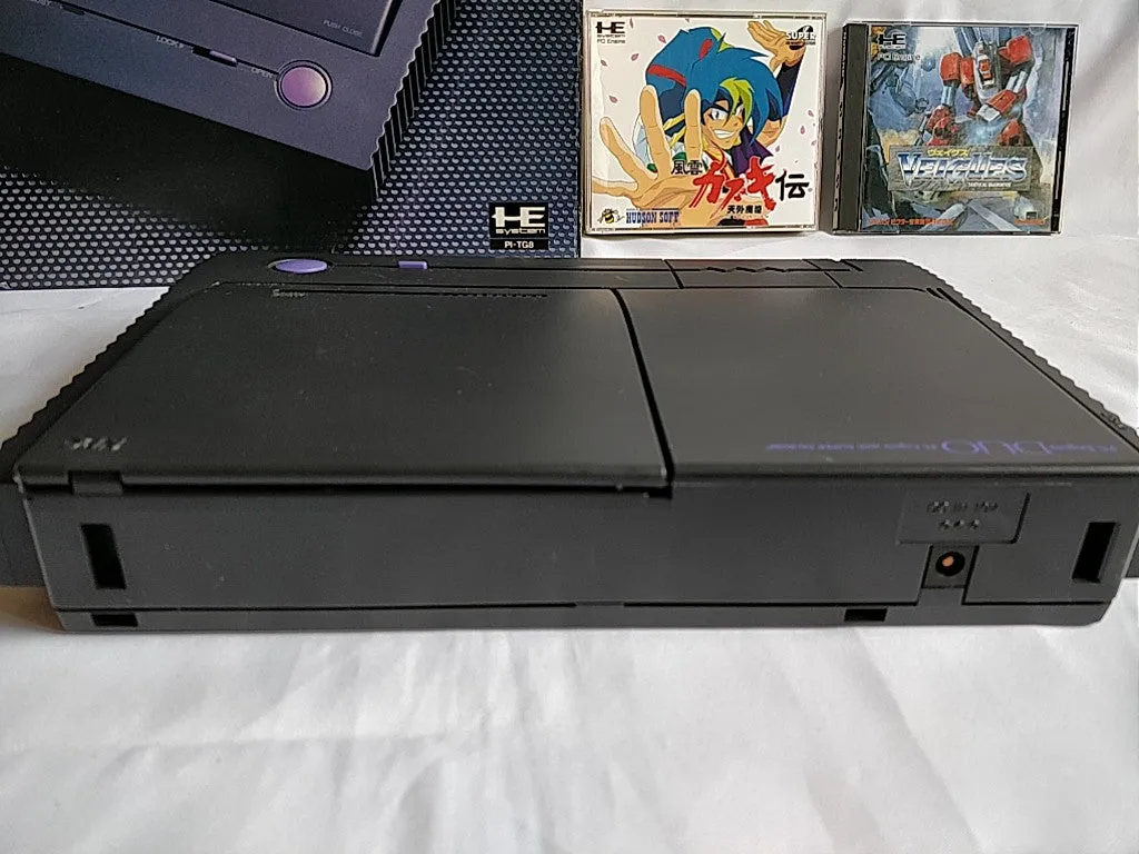 Defective NEC PC Engine DUO Console (TurboDUO PI-TG8),Pad,PSU,Boxed set-b320-