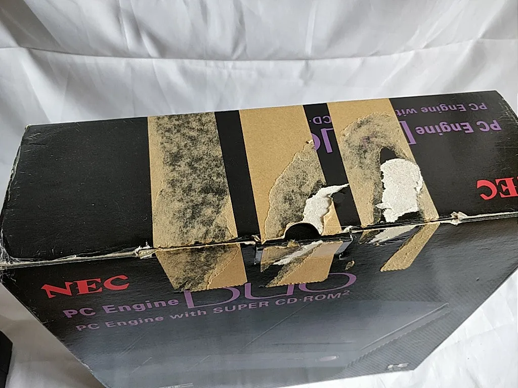 Defective NEC PC Engine DUO Console (TurboDUO PI-TG8),Pad,PSU,Boxed set-b320-