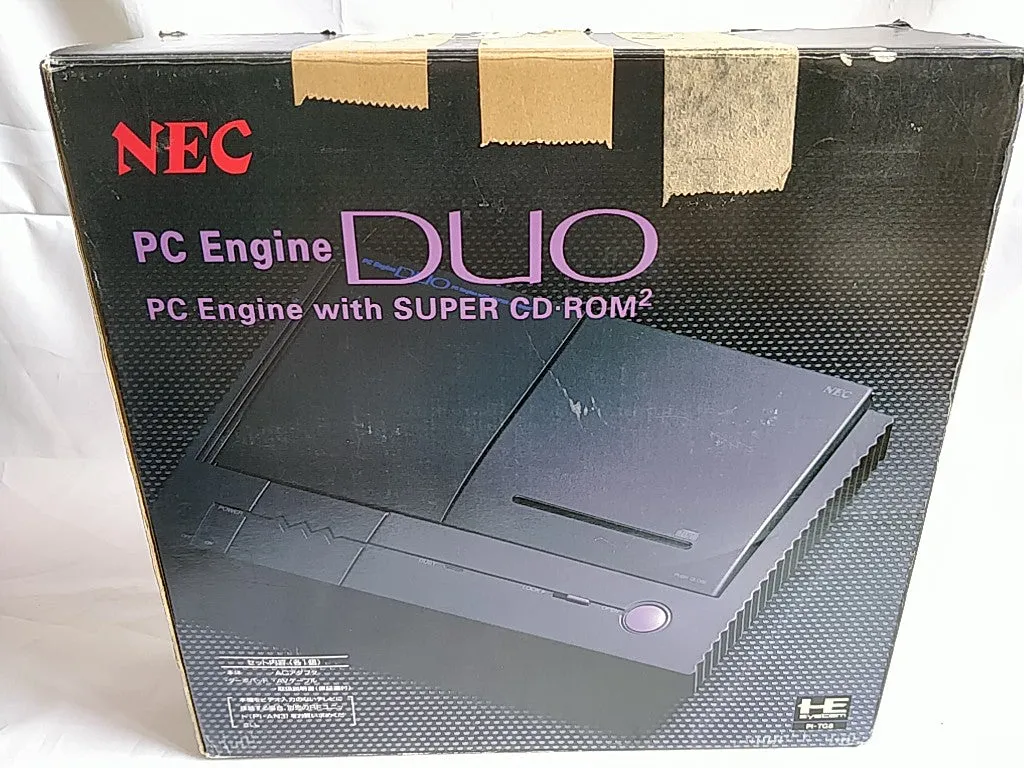 Defective NEC PC Engine DUO Console (TurboDUO PI-TG8),Pad,PSU,Boxed set-b320-