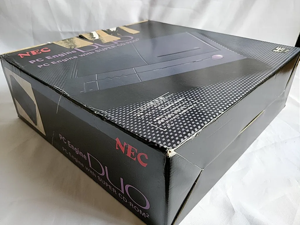 Defective NEC PC Engine DUO Console (TurboDUO PI-TG8),Pad,PSU,Boxed set-b320-