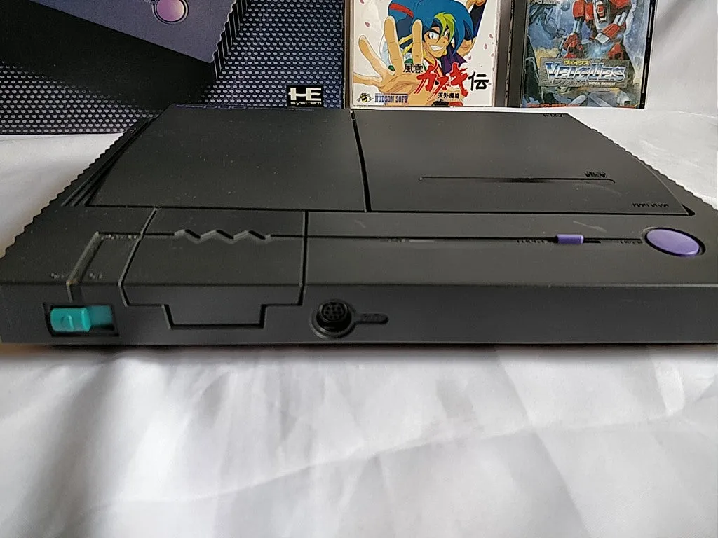 Defective NEC PC Engine DUO Console (TurboDUO PI-TG8),Pad,PSU,Boxed set-b320-
