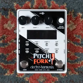 Electro Harmonix Pitch Fork Plus Polyphonic Pitch Shifter Effect Pedal w/ Box/PSU - Used