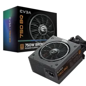 EVGA 750W 750BQ 80 PLUS BRONZE SEMI MODULAR SMPS