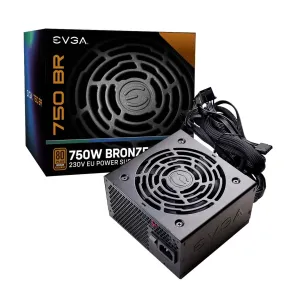 EVGA 750W 750BR 80 PLUS BRONZE SEMI MODULAR SMPS