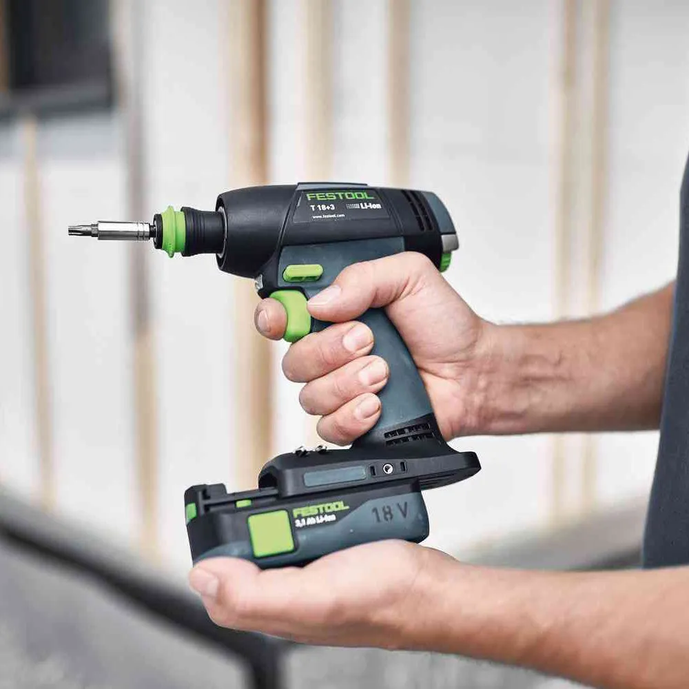 Festool Cordless Drill T 18 3 HPC 4.0 I-Plus