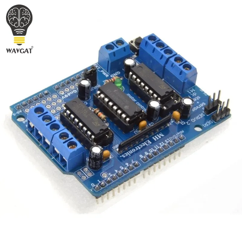Freeshipping  L293D motor control shield motor drive expansion board FOR Arduino motor shield