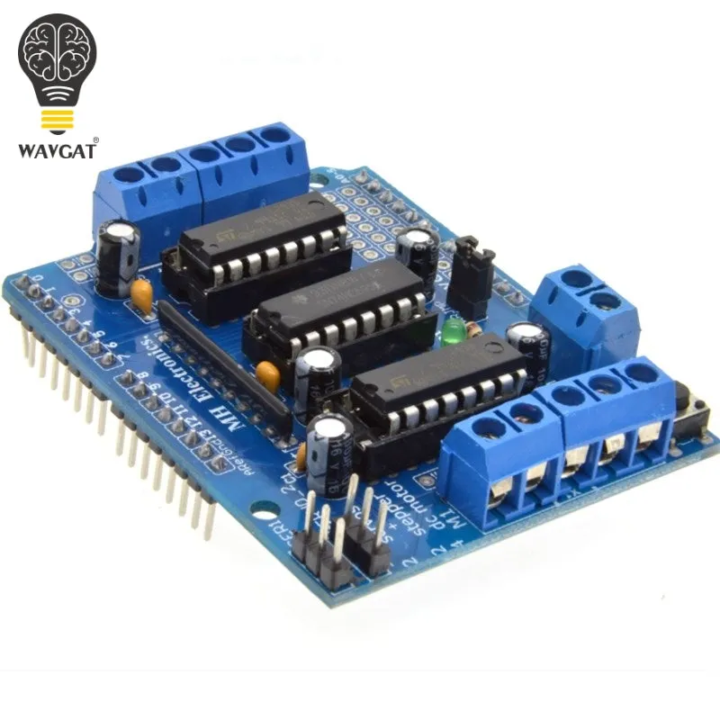 Freeshipping  L293D motor control shield motor drive expansion board FOR Arduino motor shield