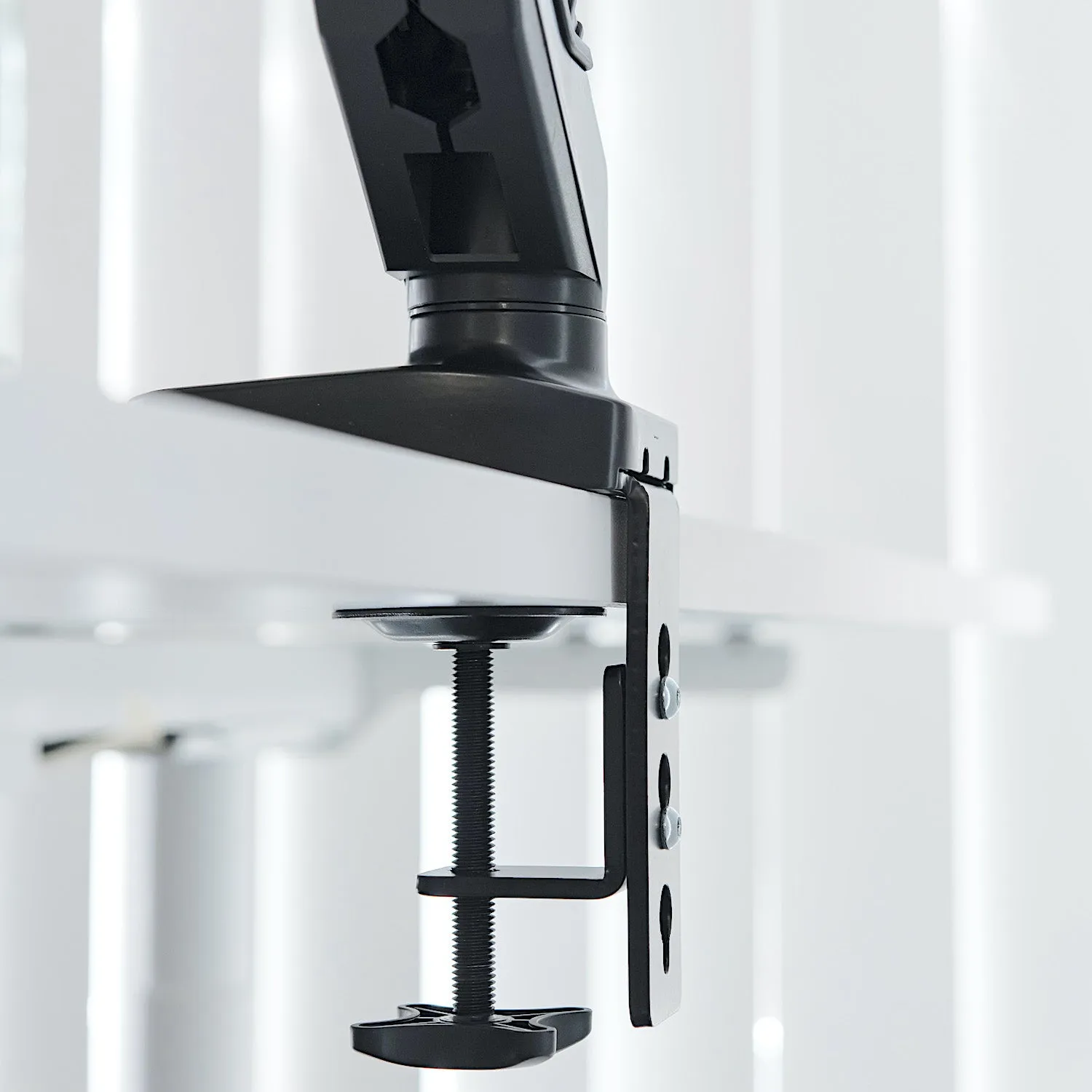 GKU Gas Spring Single Monitor Arm - EziRiser Monitor Mount