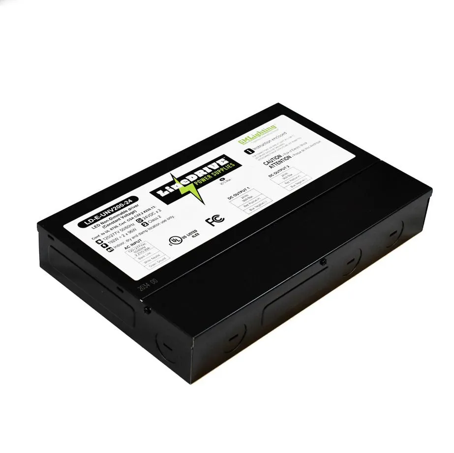 GM Lighting LD-ED-UNV LineDRIVE 12VDC / 24VDC Electronic LED Dimmable Power Supplies