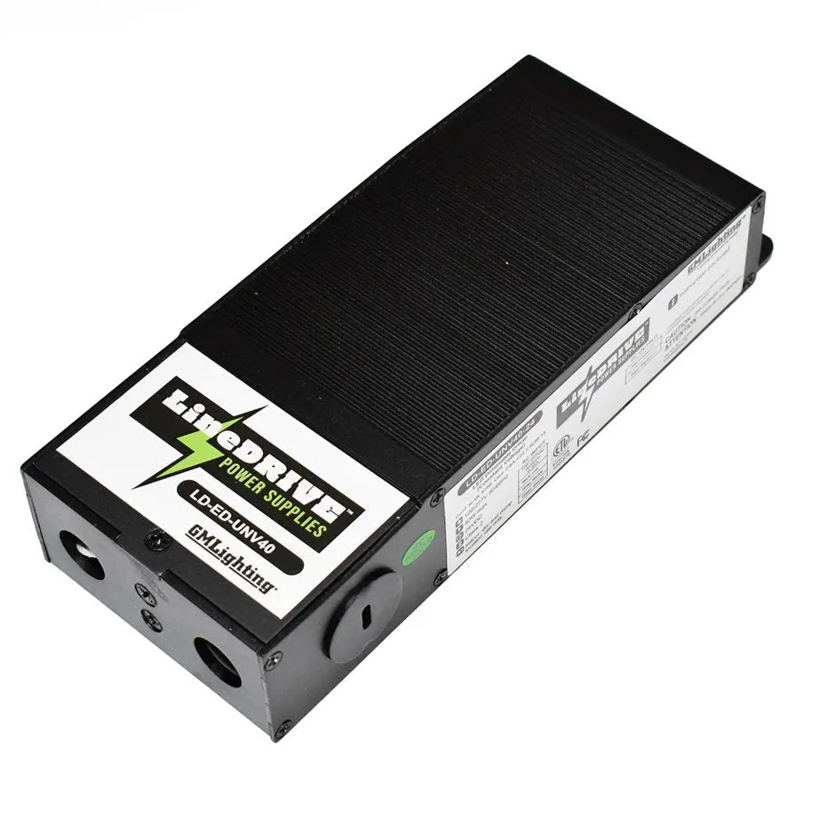 GM Lighting LD-ED-UNV LineDRIVE 12VDC / 24VDC Electronic LED Dimmable Power Supplies
