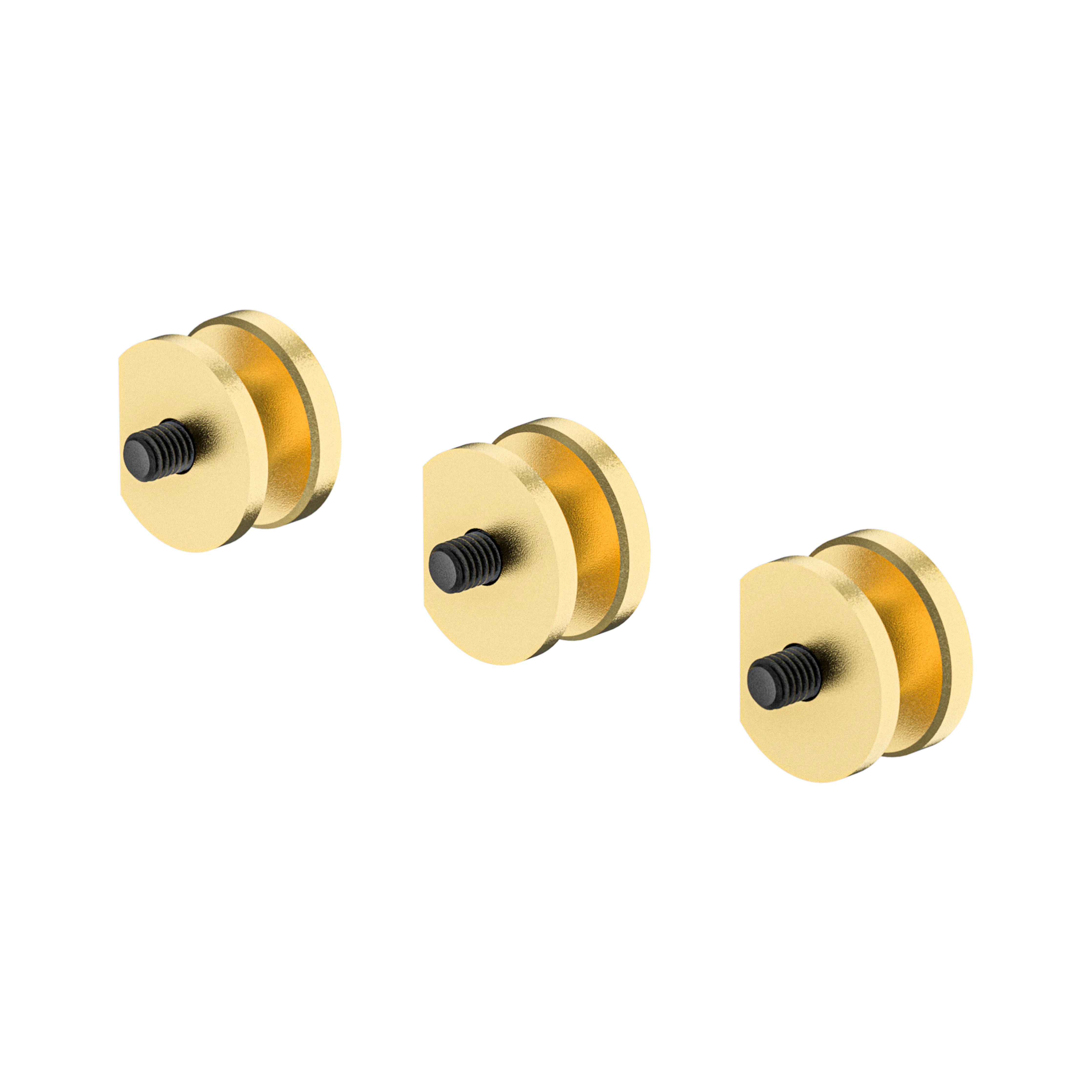 Gold Mount Stud (3 Pack)