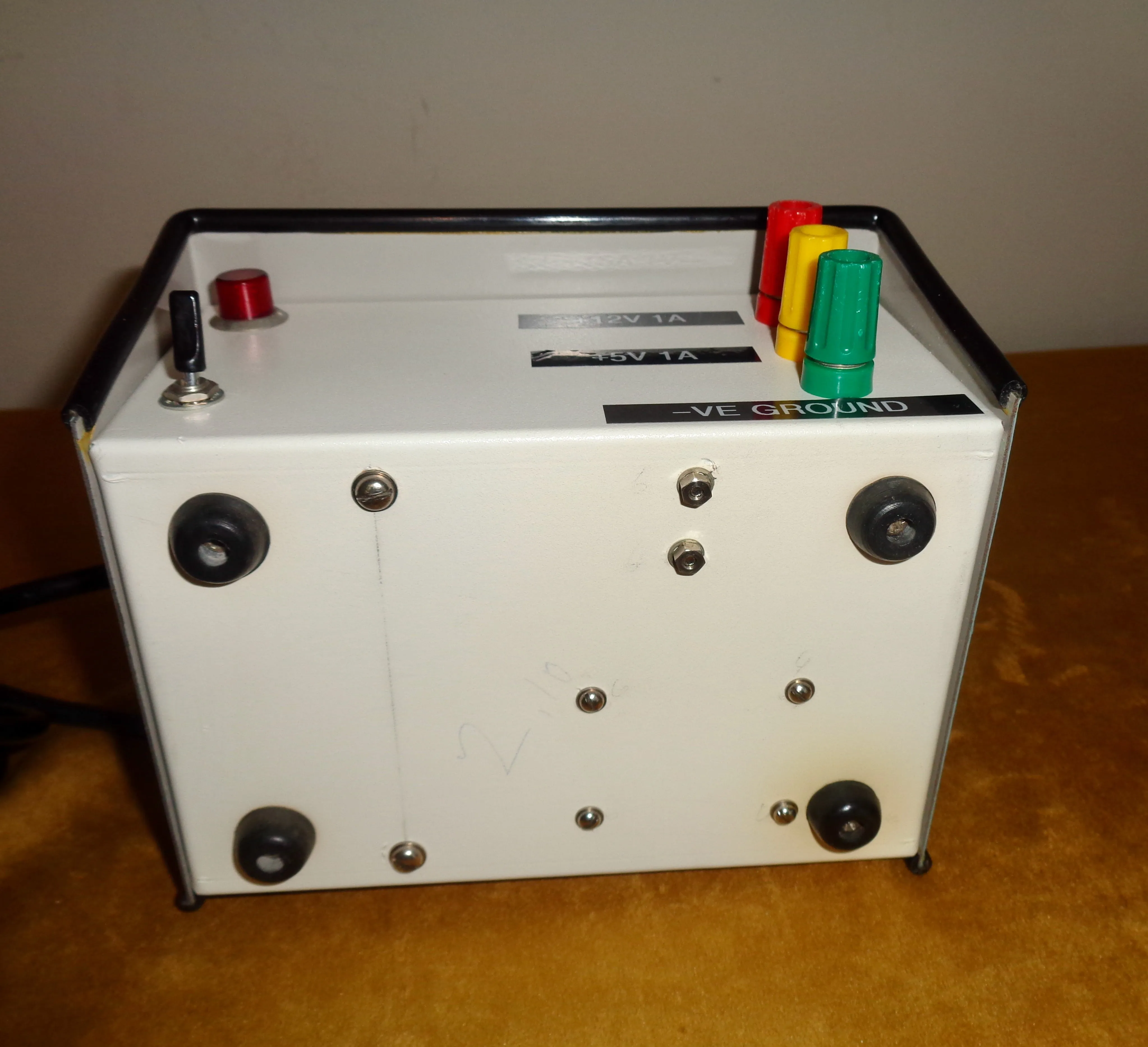 Handbuilt Voltage Output Meter PSU