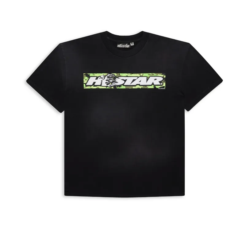 HS Box Logo T-Shirt - Black / Green