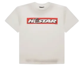 HS Box Logo T-Shirt - White/Red