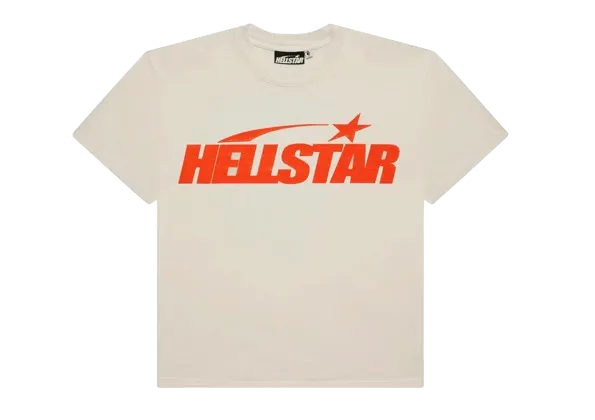 HS Classic T-Shirt White & Orange