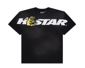 HS Studios Cartoon Logo T-Shirt - Yellow