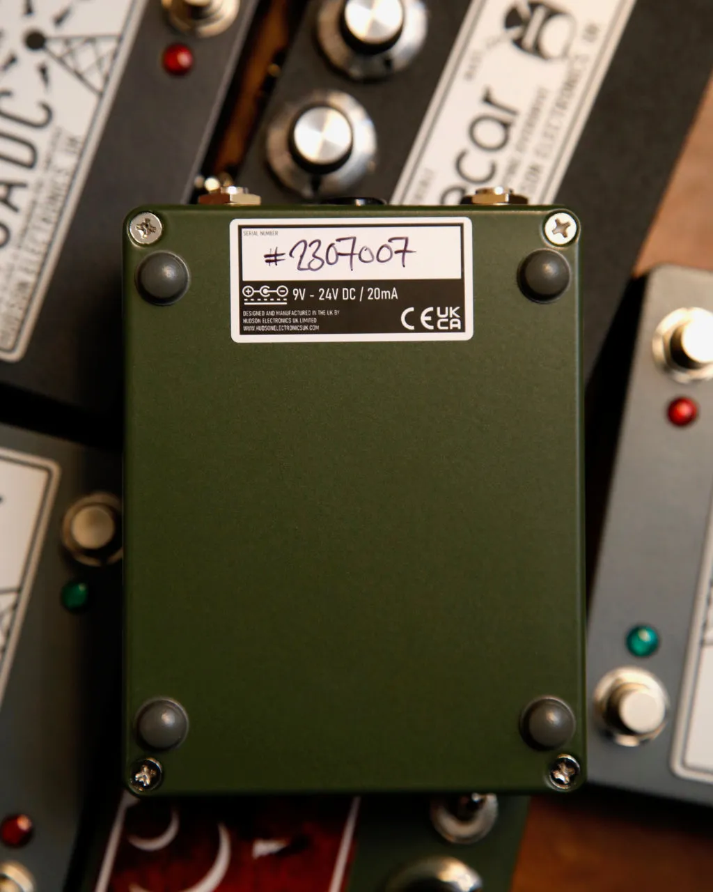 Hudson Electronics Broadcast-AP Preamp Pedal LIMITED EDITION GREEN