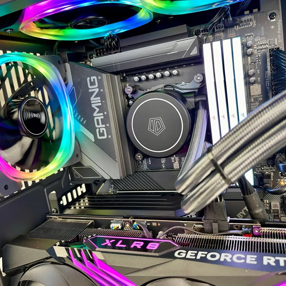 IGaming Core i5/i7 14700KF | RTX 4060 Ti-4070 Ti super | 32GB DDR5 Ram | Hyte 60 Pro Black