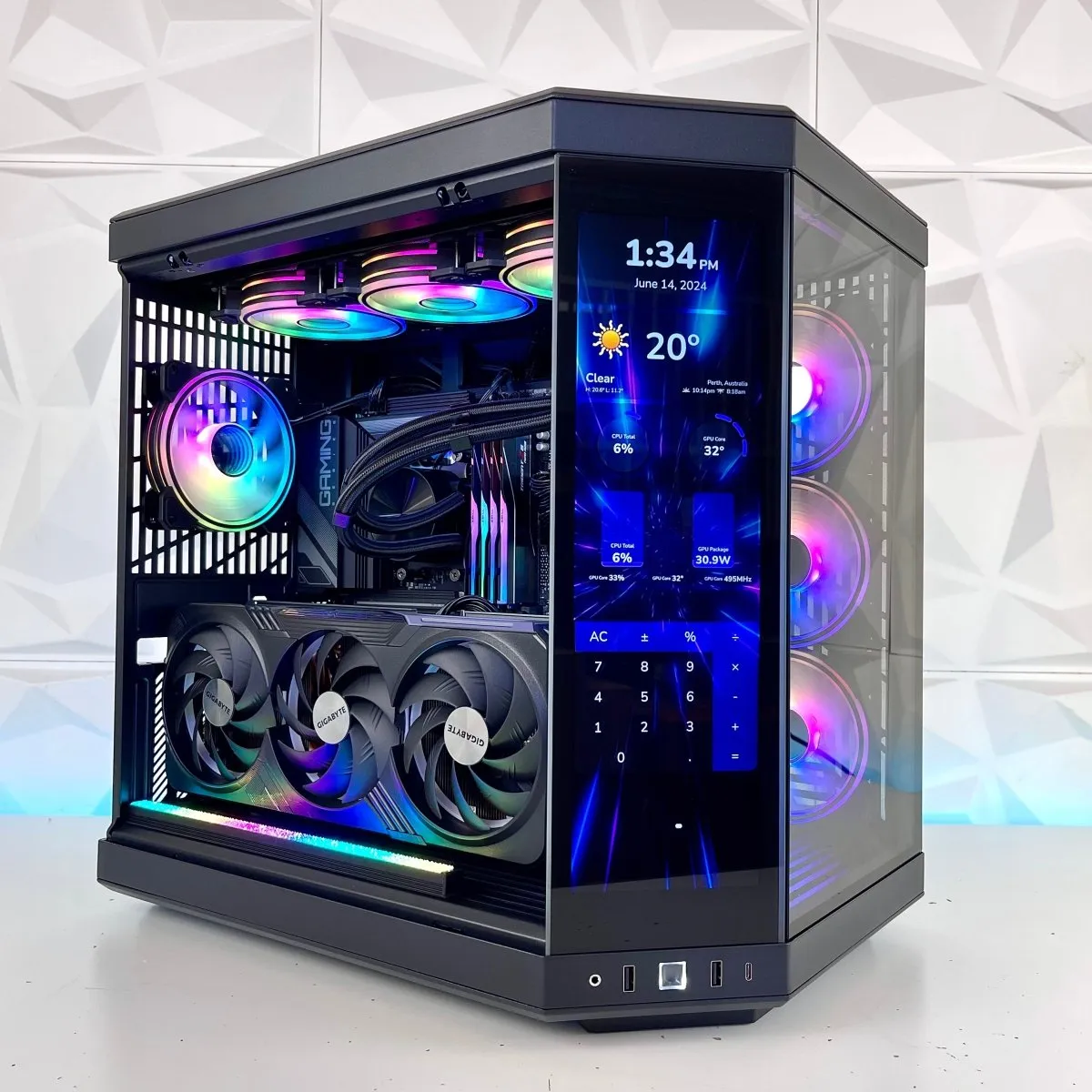 IGaming Core i7/9 14900KF | RTX 4070TI Super-4090 | Y70 Touch Pro