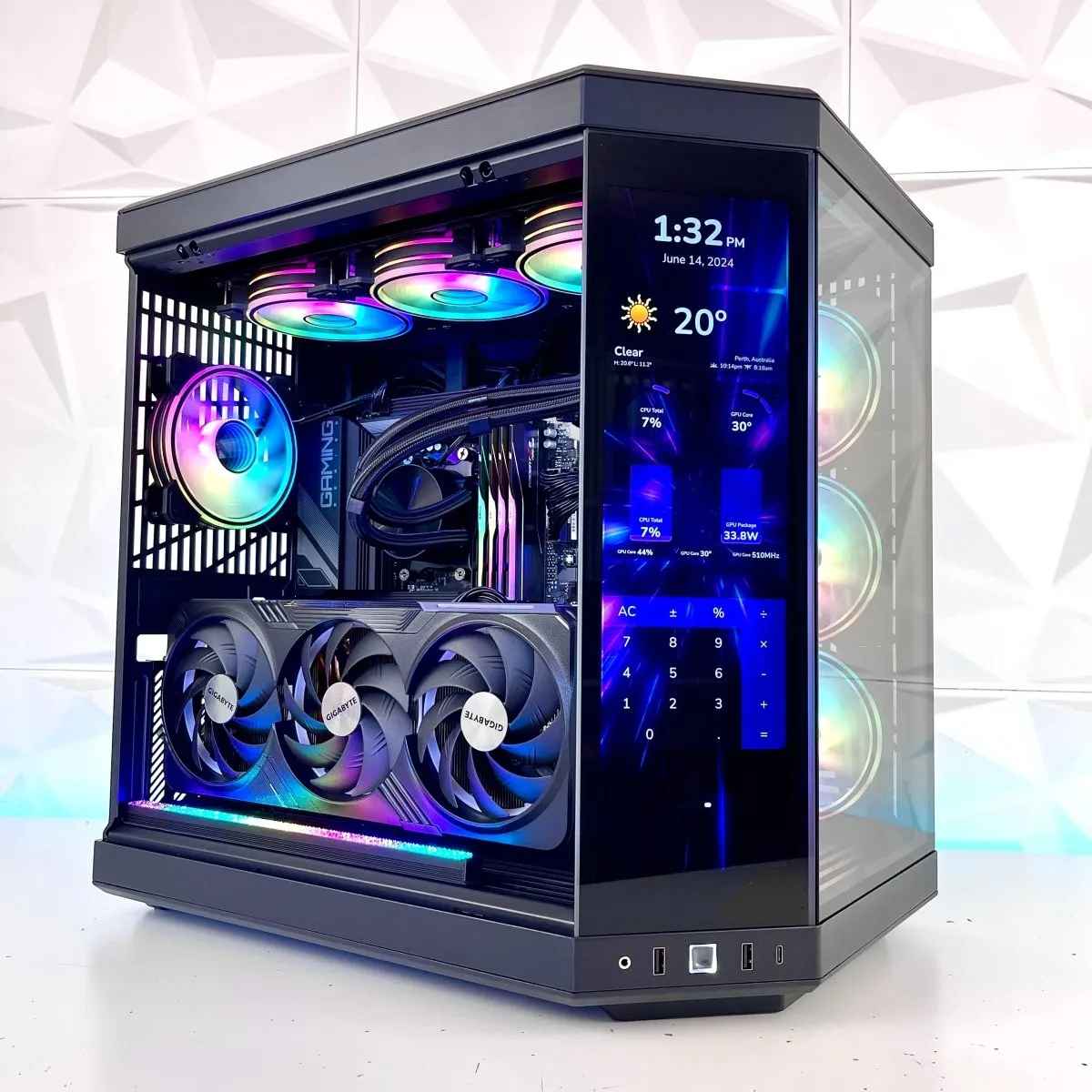 IGaming Core i7/9 14900KF | RTX 4070TI Super-4090 | Y70 Touch Pro