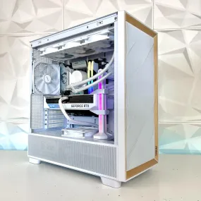 IGaming Ryzen 5-7 9700X | RTX 4060-4070Ti Super | Antec Premium Flux - White