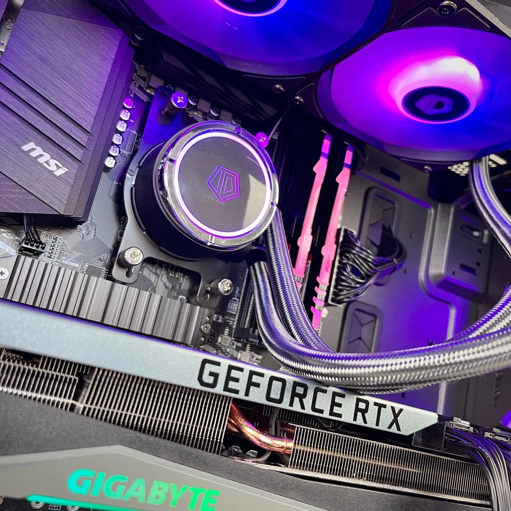 IGaming Ryzen 5 7600x DDR5 | RTX 4060-4070 Ti super | Black Crystal G1