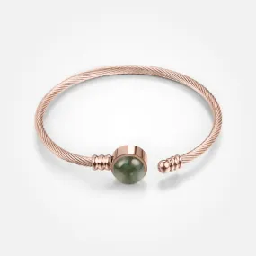 Indian Agate Stone Solasta Cuff