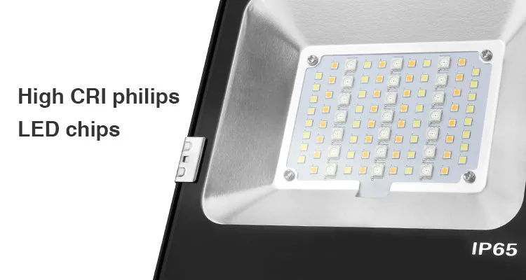 IP65 2.4G RF Wireless Control 30W Smart RGB CCT LED Flood Light