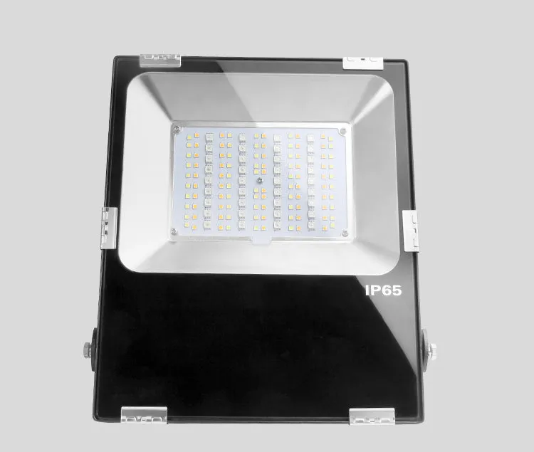 IP65 2.4G RF Wireless Control 50W Smart RGB CCT LED Flood Light