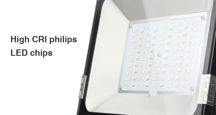 IP65 2.4G RF Wireless Control 50W Smart RGB CCT LED Flood Light