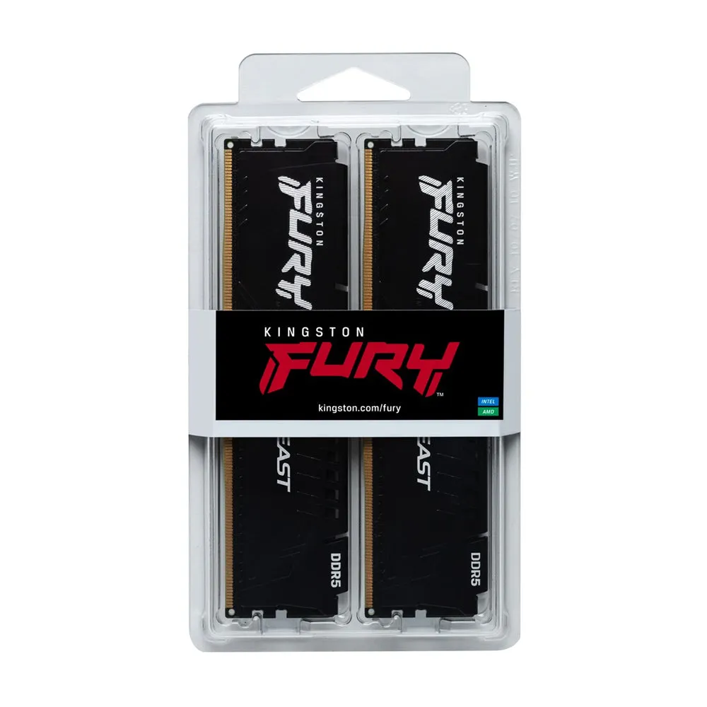 Kingston Ram Fury Beast 32GB (2x16GB) DDR5 6000 CL36