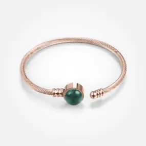 Lake Blue Stone Solasta Cuff (Faux)