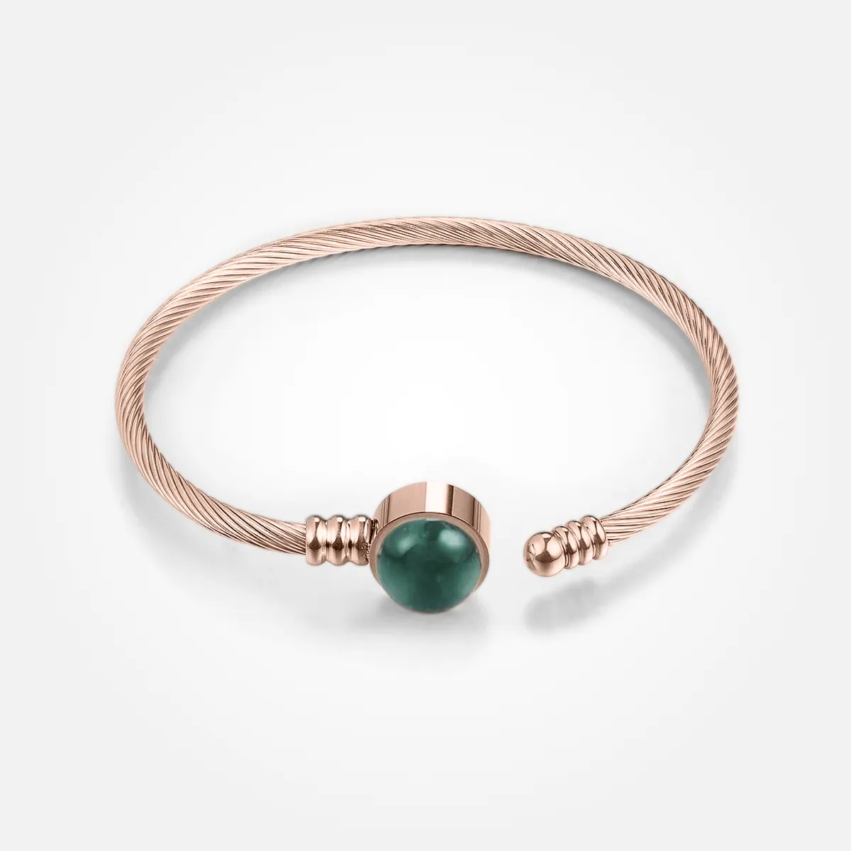 Lake Blue Stone Solasta Cuff (Faux)