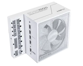 LIAN LI EDGE 1000W White 白色 ATX 3.1 80 Plus Platinum Full Modular Power Supply