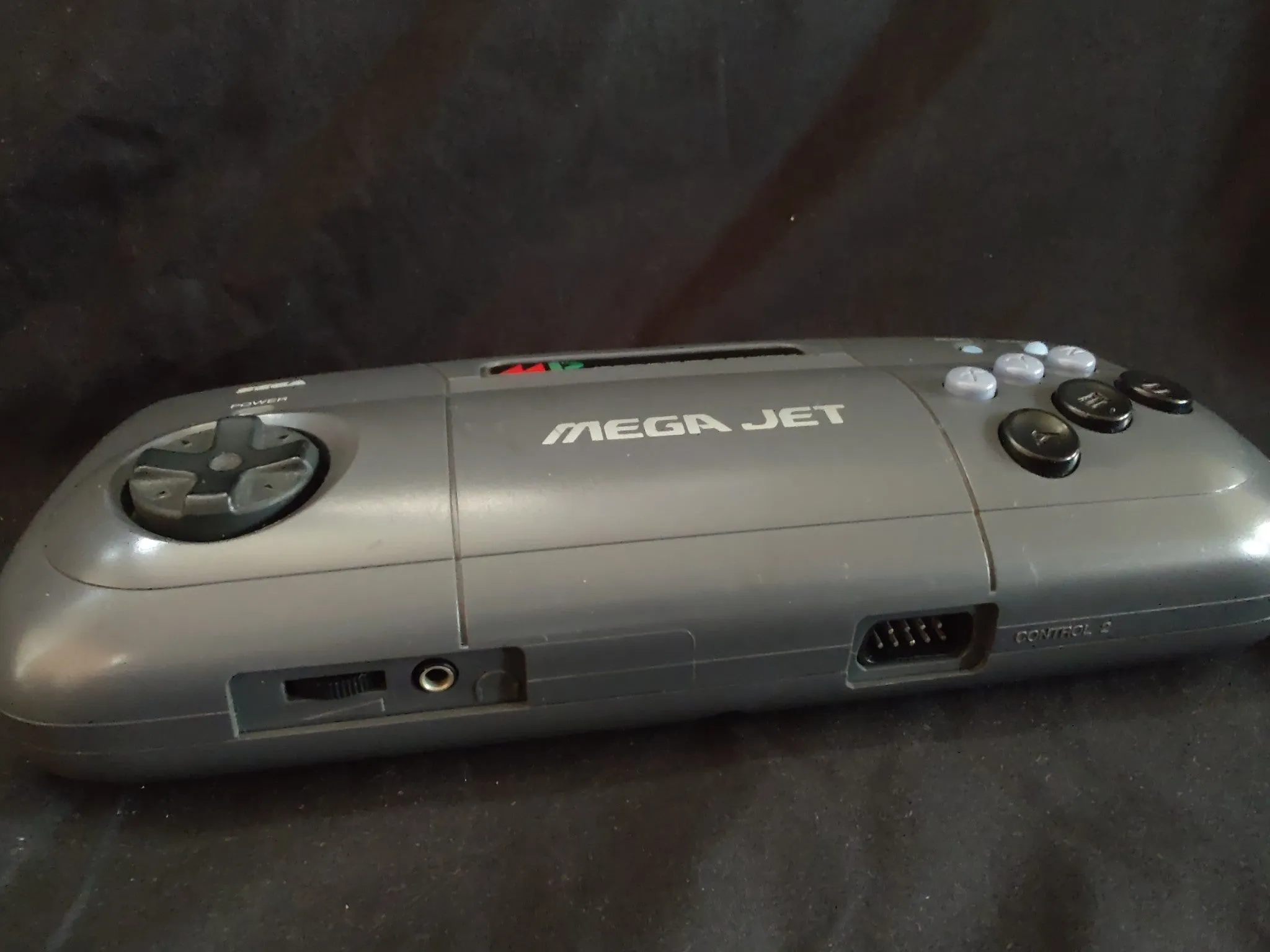 Mega Drive MEGA JET Console System HMJ-0300 PSU,AV cable,Game set, working-g0722