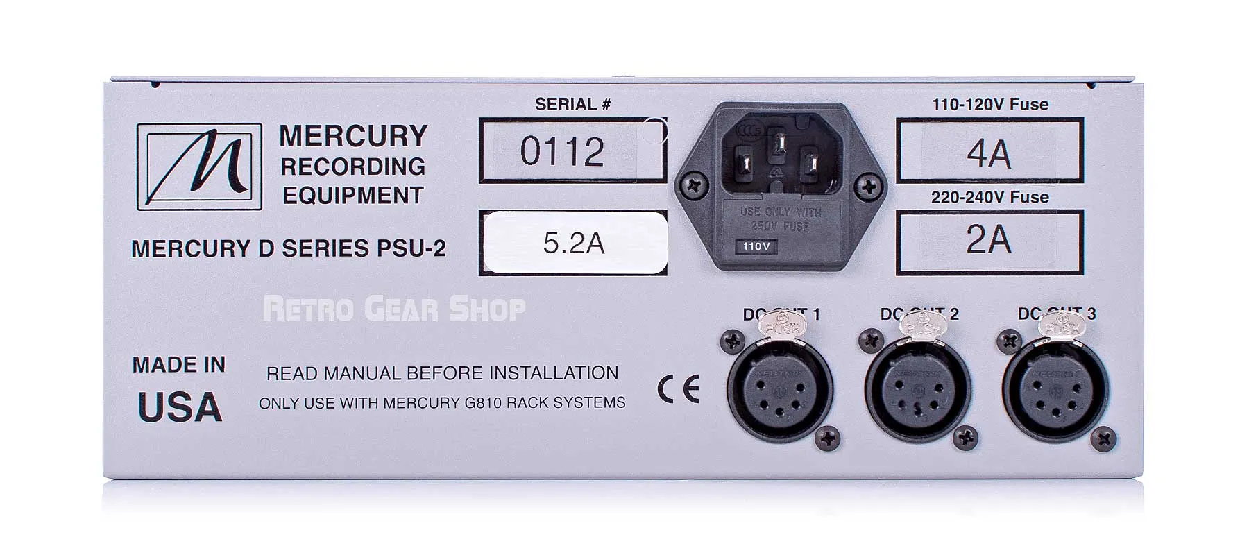 Mercury G810 System I   PSU