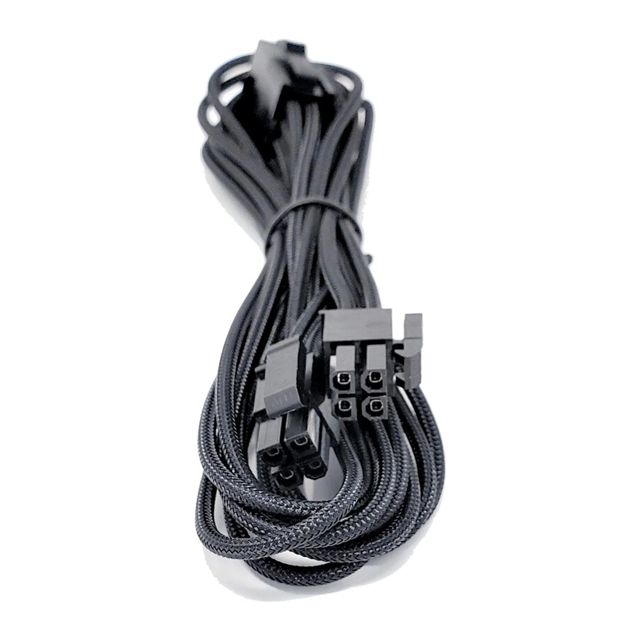 Micro Connectors F04-240BK-KIT Black Premium Sleeved PSU Cable Extension Kit
