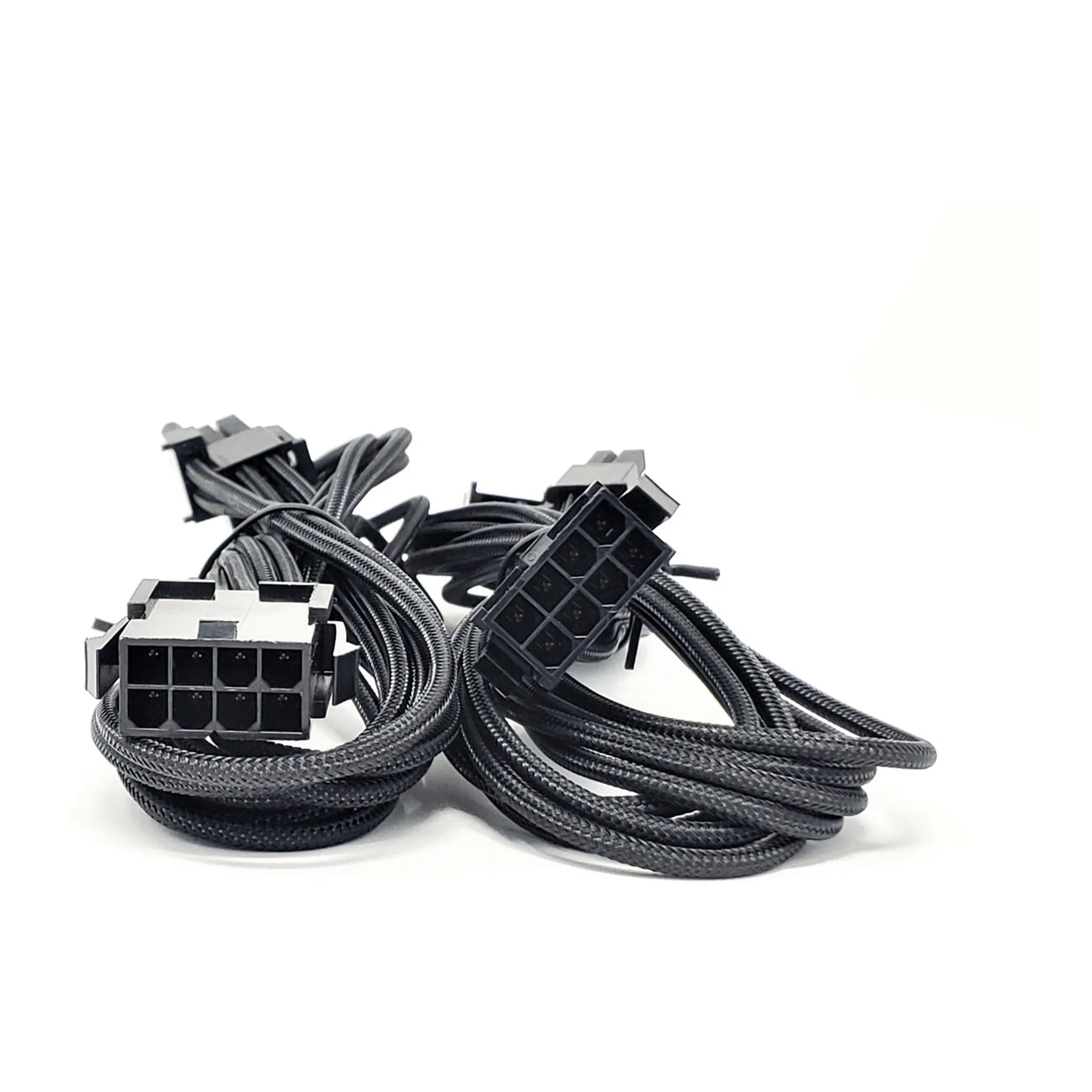 Micro Connectors F04-240BK-KIT Black Premium Sleeved PSU Cable Extension Kit