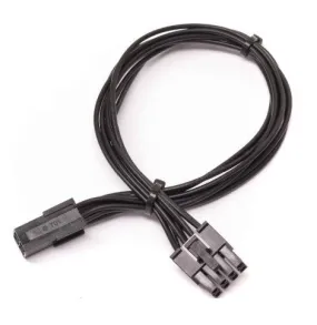 ModRight Black-Out Series 4-Pin EPS to 8-Pin EPS Adapter Cable - 12" Cab-989