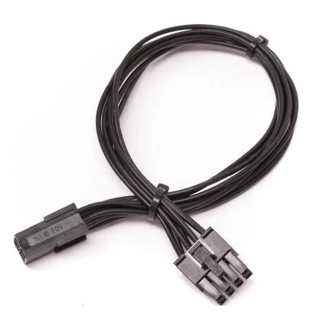 ModRight Black-Out Series 4-Pin EPS to 8-Pin EPS Adapter Cable - 12" Cab-989