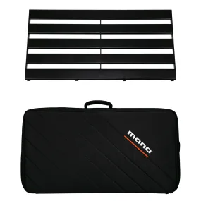 Mono Large Pedalboard Rail w/ Stealth Club Accessory Case, Black