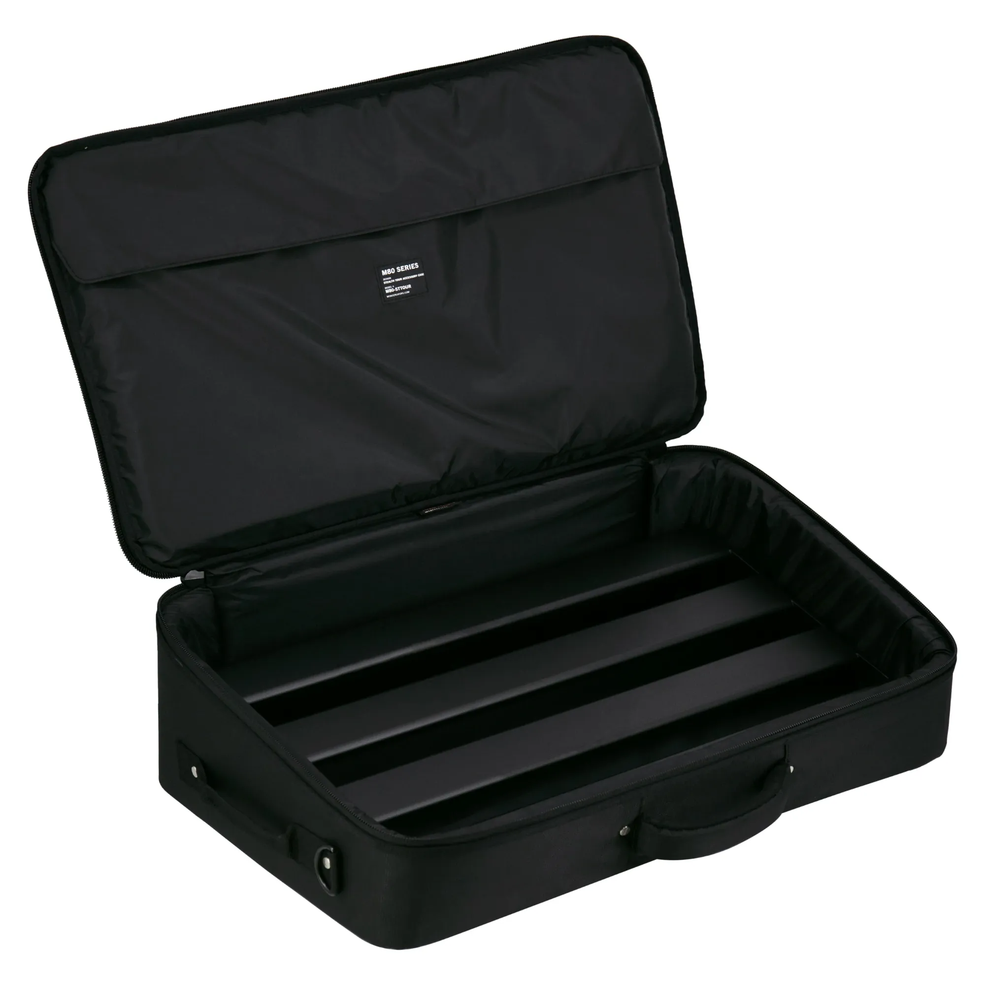 Mono Medium Pedalboard Rail w/ Stealth Club Accessory Case, Black