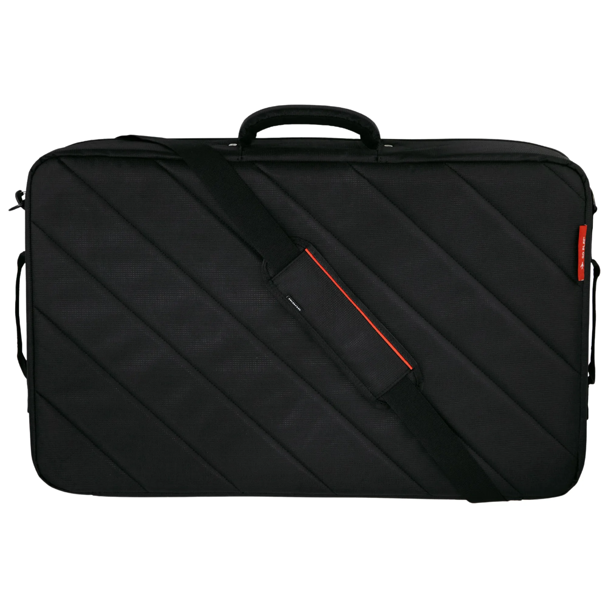 Mono Medium Pedalboard Rail w/ Stealth Club Accessory Case, Black