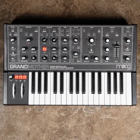 Moog Grandmother Dark Semi-Modular Analog Synthesizer w/PSU - Used