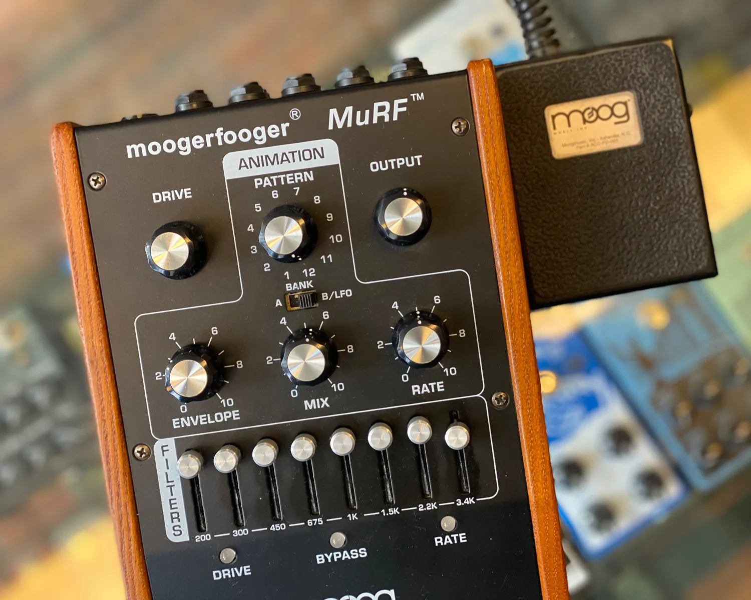 Moog Moogerfooger MF-105 MuRF w/ Moog FS