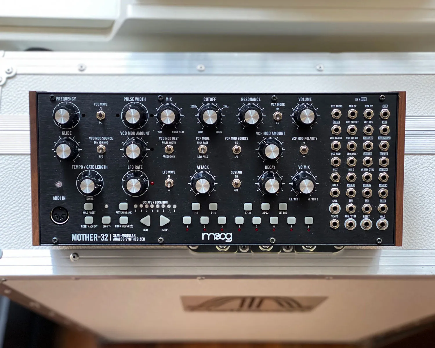 Moog Mother-32 Analog Synthesizer w/ Analog Case