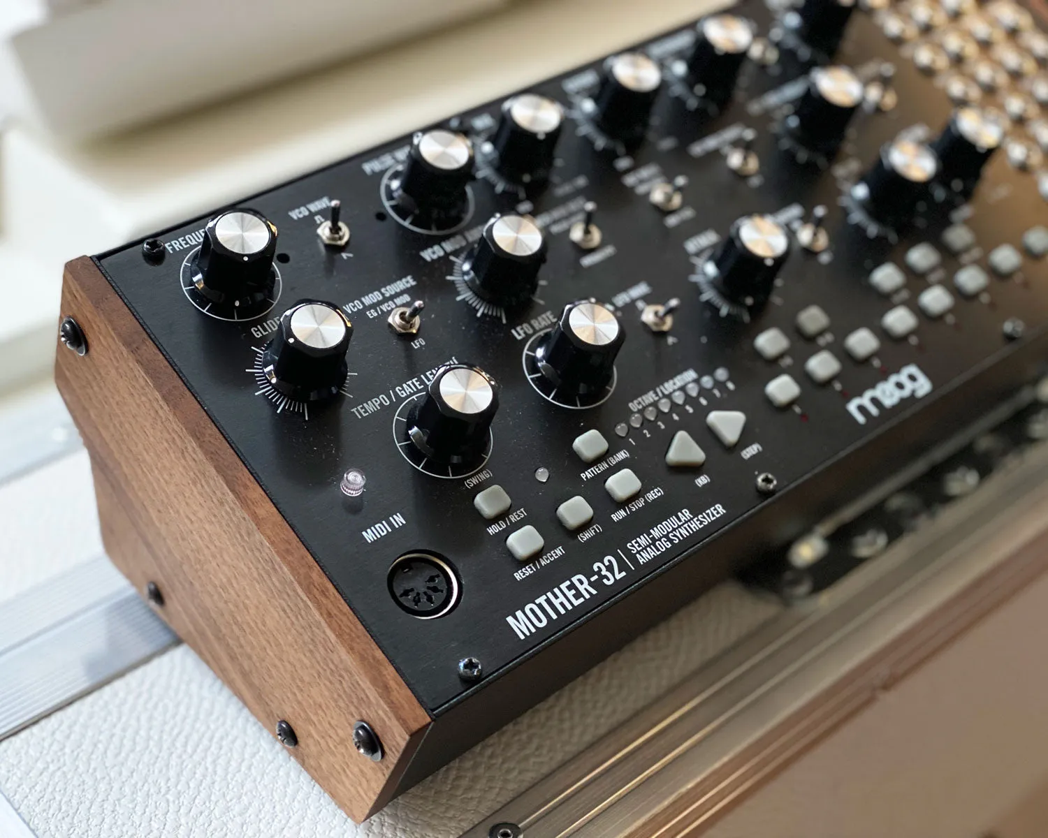 Moog Mother-32 Analog Synthesizer w/ Analog Case