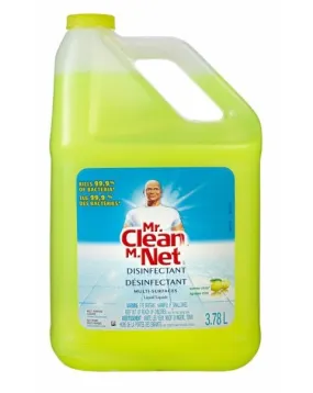 Mr. Clean Multi-Surface All-Purpose Liquid Cleaner & Degreaser | Bulk Case of 4 x 3.78 L