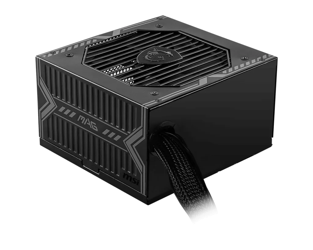 MSI Mag A750BN PCIE5 750w 80  Bronze Power Supply