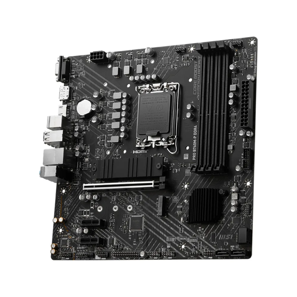 MSI Motherboard PRO B760M-P DDR4